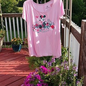 Disney Epcot Flower and Garden Minnie Mouse Top